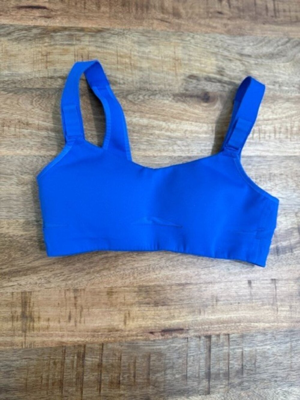 Lululemon Swift Speed Run High Support Bra Sports Blue Activewear Large ? See